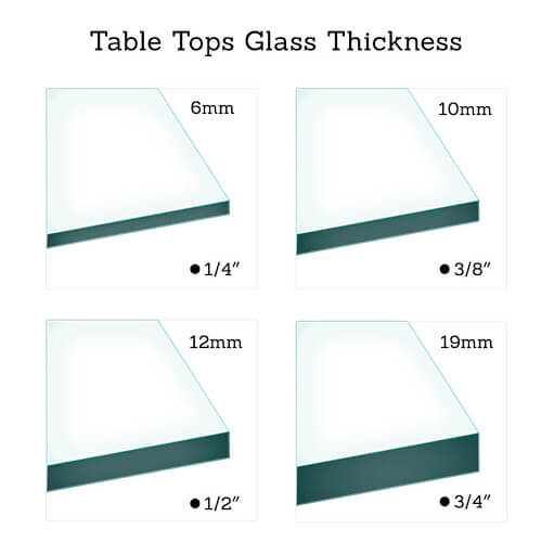 glass tabletops